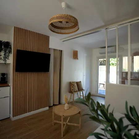 La Paillotte - Studio Terrasse Proche Tram Montpellier Extérieur photo